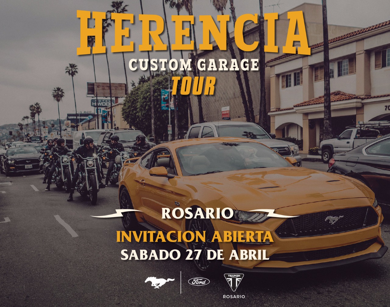 Estuvimos presentes en HERENCIA CUSTOM GARAGE TOUR